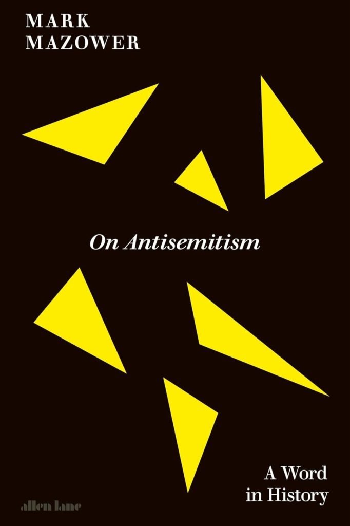 Cover art for 'On Antisemitism' by Mark Mazower