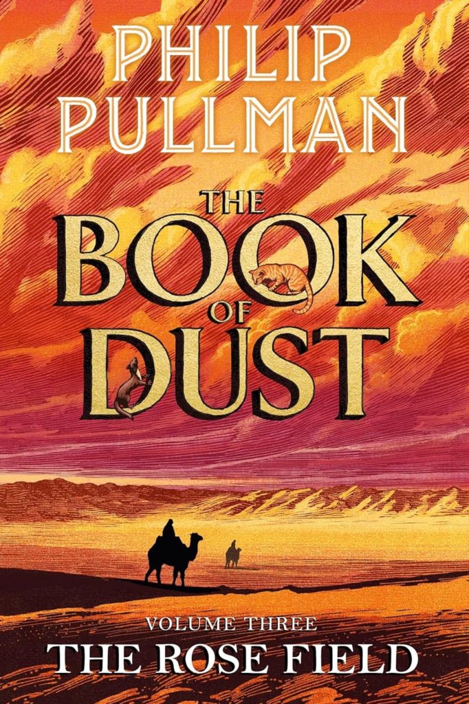 Cover art for 'The Rose Field' by Philip Pullman