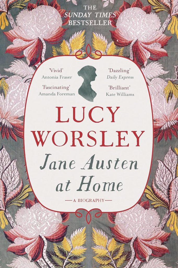 Cover art for 'Jane Austen at Home' by Lucy Worsley