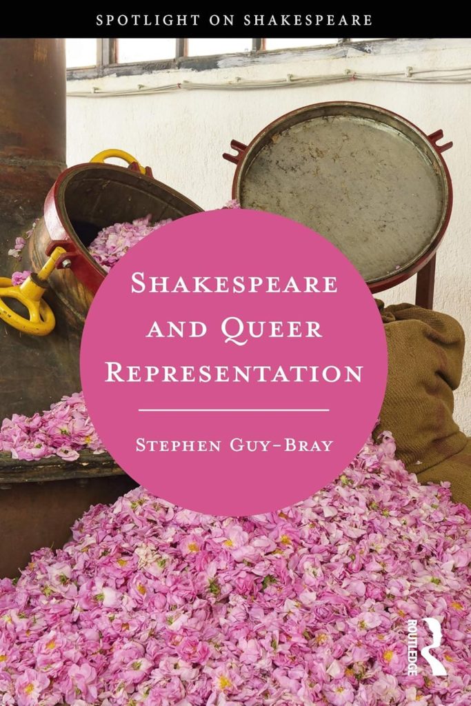 Cover art for "Shakespeare and Queer Representation" by Stephen Guy-Bray